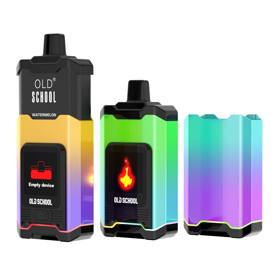 24000puffs LCD डिस्प्ले फ़ंक्शन बदली जाने योग्य फली vape